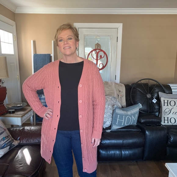 Long Cable Sweater - Picture 3 of 3